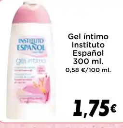 Supermercados Piedra INSTITUTO ESPAÑOL Gel íntimo oferta