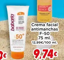 Supermercados Piedra Crema facial antimanchas oferta
