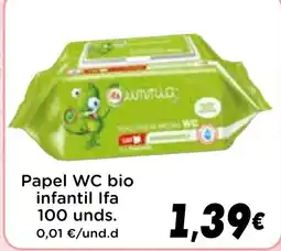 Supermercados Piedra Papel WC bio infantil oferta
