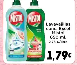 Supermercados Piedra MISTOL Lavavajillas conc Excel oferta