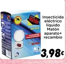 Supermercados Piedra Insecticida eléctrico líquido Matón aparato+ recambio oferta