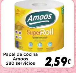 Supermercados Piedra AMOOS Papel de cocina oferta