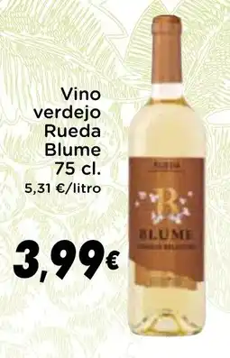 Supermercados Piedra BLUM Vino verdejo oferta