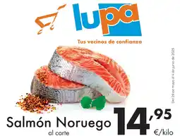 Supermercados Lupa Salmón Noruego oferta