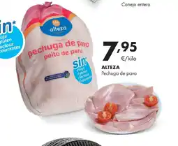 Supermercados Lupa ALTEZA Pechuga de pavo oferta