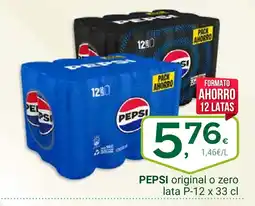 Supermercados Dani PEPSI original o zero lata oferta