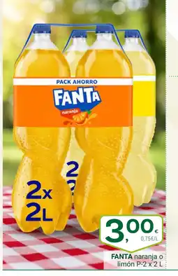 Supermercados Dani FANTA naranja o limón oferta