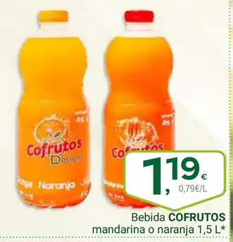 Supermercados Dani COFRUTOS Bebida mandarina o naranja oferta