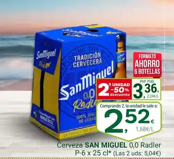 Supermercados Dani SAN MIGUEL Cerveza oferta