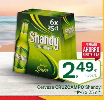 Supermercados Dani CRUZCAMPO Cerveza oferta