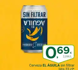 Supermercados Dani EL ÁGUILA Cerveza sin filtrar oferta