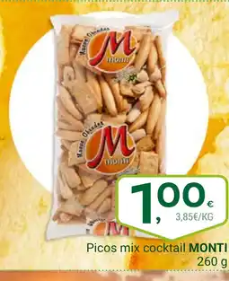 Supermercados Dani MONTI Picos mix cocktail oferta