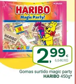 Supermercados Dani HARIBO Gomas surtifo magic party oferta