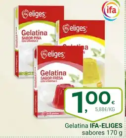 Supermercados Dani IFA ELIGES Gelatina oferta