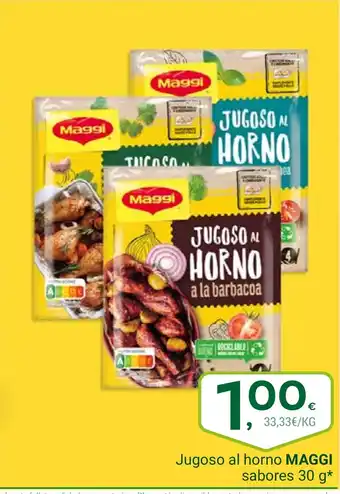 Supermercados Dani MAGGI Jugoso al horno oferta