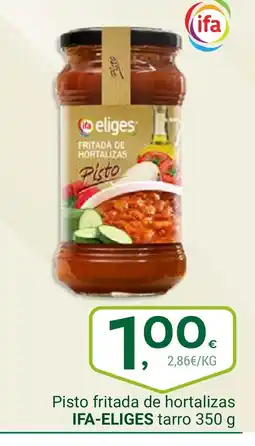 Supermercados Dani IFA ELIGES Pisto fritada de hortalizas oferta