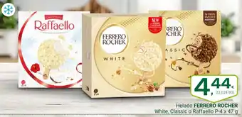 Supermercados Dani FERRERO ROCHER Helado White, Classic o Raffaello oferta