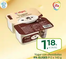 Supermercados Dani IFA-ELIGES Yogur con chocobolas oferta