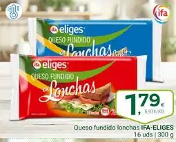 Supermercados Dani IFA-ELIGES Queso fundido lonchas oferta