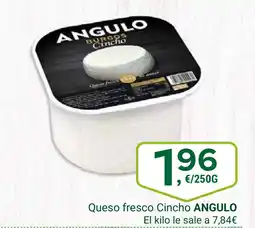 Supermercados Dani ANGULO Queso fresco Cincho oferta