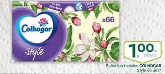 Supermercados Dani COLHOGAR Pañuelos faciales oferta