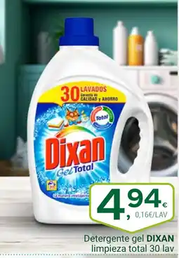 Supermercados Dani DIXAN Detergente gel limpieza total oferta