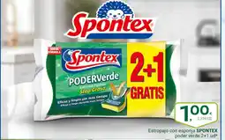 Supermercados Dani SPONTEX Estropajo con esponja oferta
