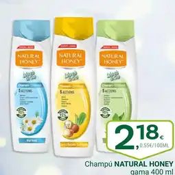 Supermercados Dani NATURAL HONEY Champú oferta
