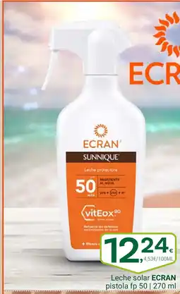 Supermercados Dani ECRAN Leche solar oferta