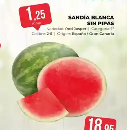 SPAR Sandía blanca sin pipas oferta