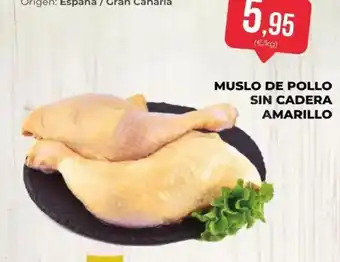 SPAR Muslo de pollo sin cadera amarillo oferta