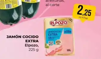 SPAR ELPOZO Jamón cocido extra oferta