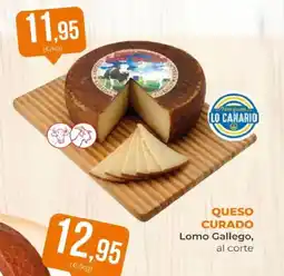SPAR LOMO GALLEGO Queso curado oferta