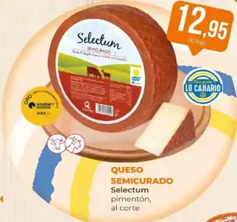 SPAR SELECTUM Queso semicurado oferta