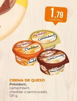 SPAR PRESIDENT Crema de queso oferta