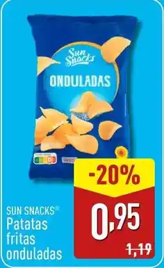 ALDI Sun - patatas fritas onduladas oferta