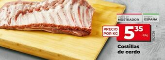 Dia Costillas de cerdo oferta