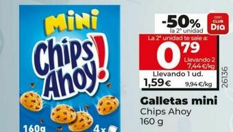Dia Galletas chips ahoy oferta