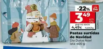 Dia Pastas surtido de navidad oferta
