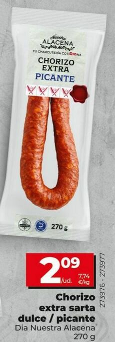 Dia Chorizo extra dia oferta