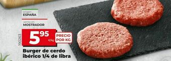La Plaza de DIA Hamburguesas oferta