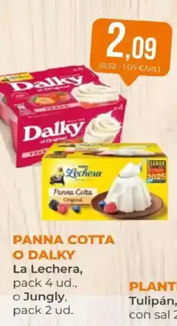 SPAR LA LECHERA Panna cotta o dalky oferta