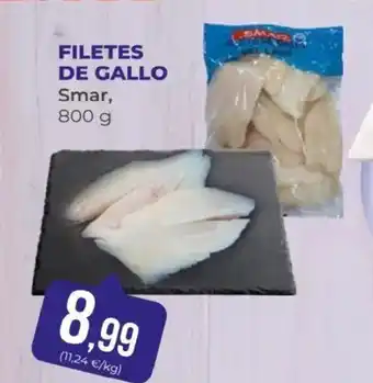 SPAR SMAR filetes de gallo oferta