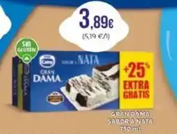 SPAR Gran dama sabor a nata oferta