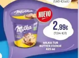 SPAR MILKA Tub butter cookie oferta
