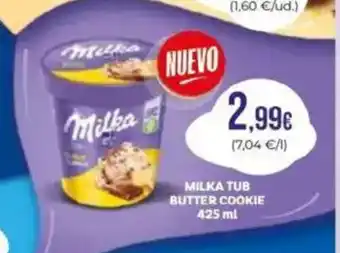 SPAR MILKA Tub butter cookie oferta