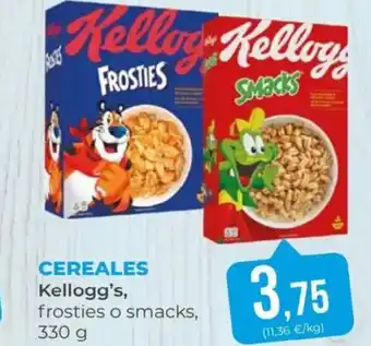 SPAR KELLOGG'S Cereales oferta