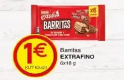 SPAR EXTRAFINO Barritas oferta