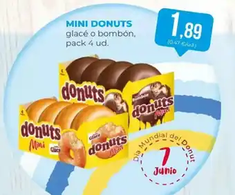 SPAR Mini donuts glacé o bombón oferta
