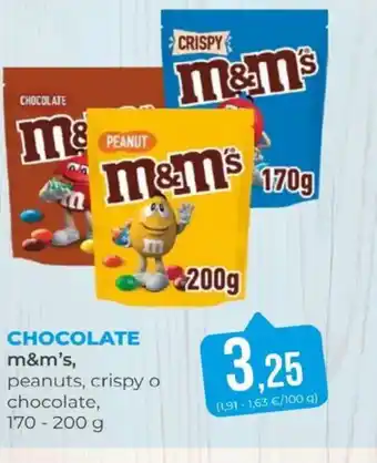 SPAR M&M'S Chocolate oferta